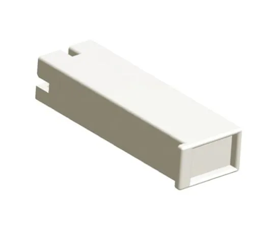 64-0227-11　TE Connectivity Positive Lock .187 Mk II Series, 1 Way Nylon Crimp Terminal Housing, 6.35mm Tab Size, Natural　172074-1