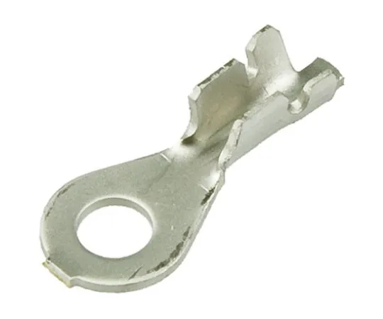 64-0342-61　TE Connectivity Uninsulated Crimp Ring Terminal, M4 Stud Size, 0.8mm² to 2mm² Wire Size　40724