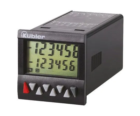 64-0307-99　Kubler 12 Digit, LCD, Digital Counter, 5kHz, 230 V ac　6.907.0100.0A0