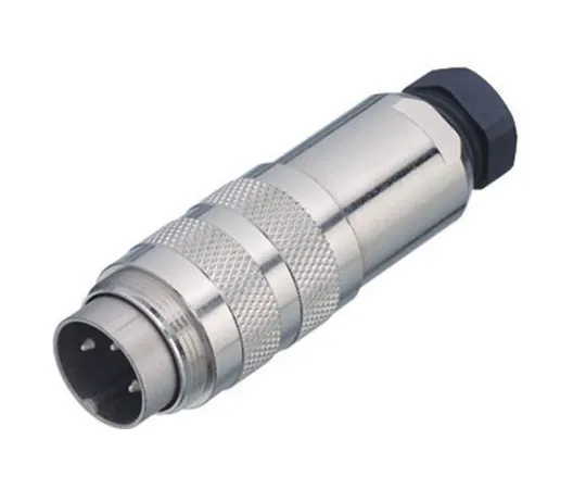 64-0314-41　Binder 423 Series Miniature Cable Mount Connector, 2 contacts Plug　99-5101-15-02