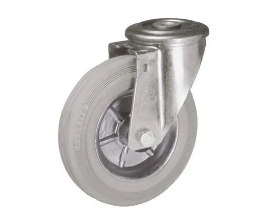 64-0272-23　LAG Stem Swivel Castors 12658G FB, 80kg, Rubber tyres　12658G     FB