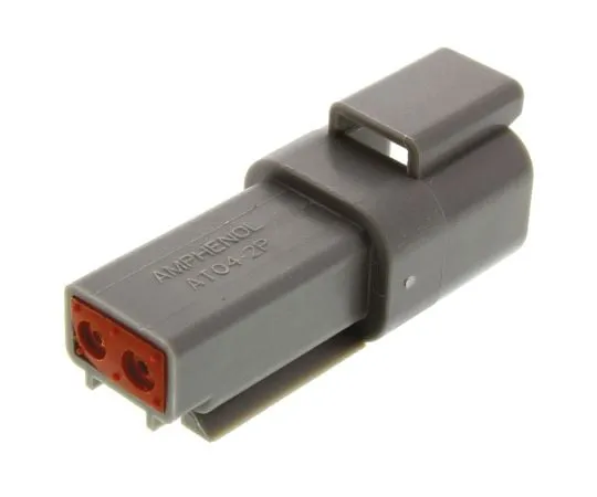 64-0275-08　Amphenol AT Series, 1 Row 2 Way Cable Mount Socket Power Connector　AT04-2P