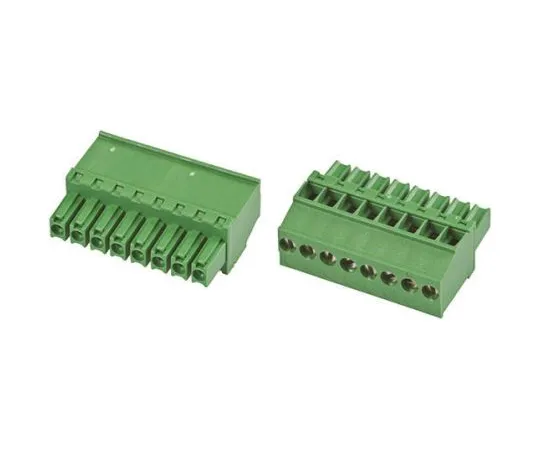 64-0343-27　TE Connectivity Non-F***d Terminal Block, 8 Way/Pole, Screw Down Terminals, 30 → 14 AWG Cable Mount, Nylon, 300 V　1986371-8