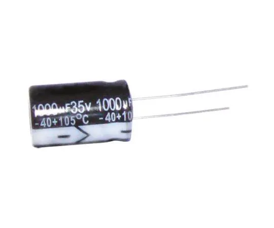 64-0314-67　RS PRO 22μF 25V dc Aluminium Electrolytic Capacitor, Through Hole 5 (Dia.) x 5mm +105°C 5mm 2mm 5mm　170-1019