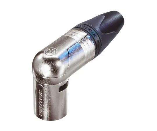 64-0312-69　Neutrik 4 Way Right Angle Cable Mount XLR Connector, Male, Silver Plated Contacts, 50 V　NC4MRX