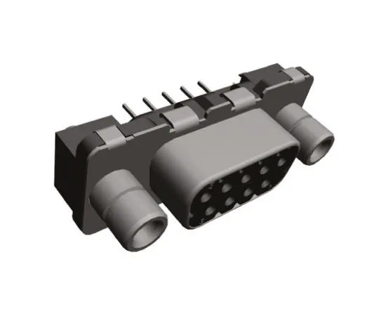 64-0223-13　TE Connectivity Amplimite HDP-20 Series, 25 Way Through Hole PCB D-sub Connector Socket, 2.76mm Pitch, with 4-40 UNC　3-338315-2