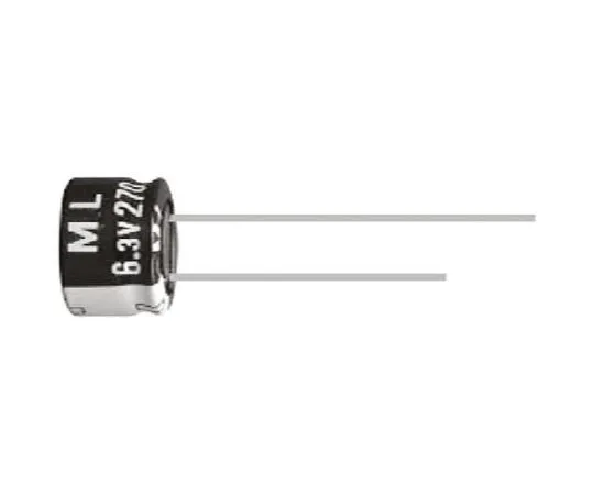 64-0310-71　Rubycon 1000μF 6.3V dc Aluminium Electrolytic Capacitor, Through Hole 10 (Dia.) x 9mm +105°C 10mm 5mm　6.3ML1000MEFC10X9