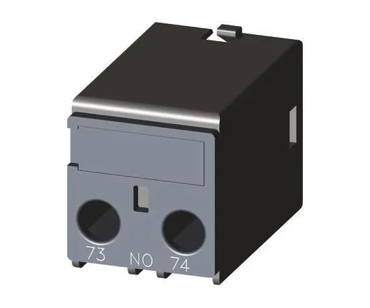 64-0314-96　Siemens Sirius Innovation 3RH2, NO (1), Auxiliary Contact, Snap-On, 6 A ac, 10 A dc　3RH2911-1BA10