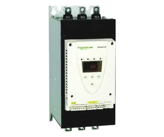 64-0342-80　Schneider Electric 140 A Soft Starter ATS22 Series, IP00, 75 kW, 230 → 440 V　ATS22C14Q