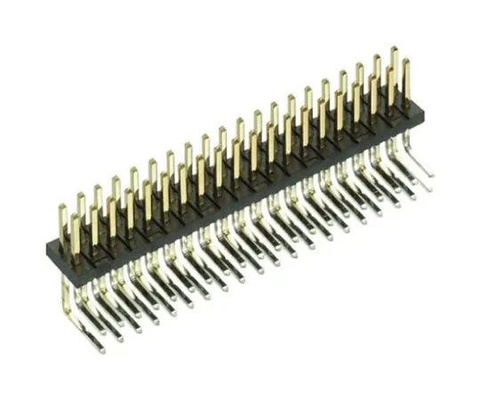 64-0223-99　HARWIN Archer M50, 40 Way, 2 Row, Right Angle Pin Header　M50-3902042