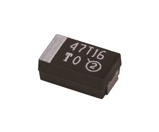 64-0237-91　NIC Components Tantalum Capacitor 100μF 6.3V dc Polymer Solid ±20% Tolerance NTP Series　NTP107M6.3TRC(100)F