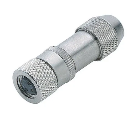 64-0317-17　Binder 768 Series M8 Cable Mount Connector, 3 contacts Plug　99-3360-00-03