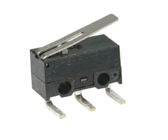 64-0318-66　SPDT-NO/NC Hinge Lever Microswitch, 50 mA @ 30 V dc　DG23-B3LA