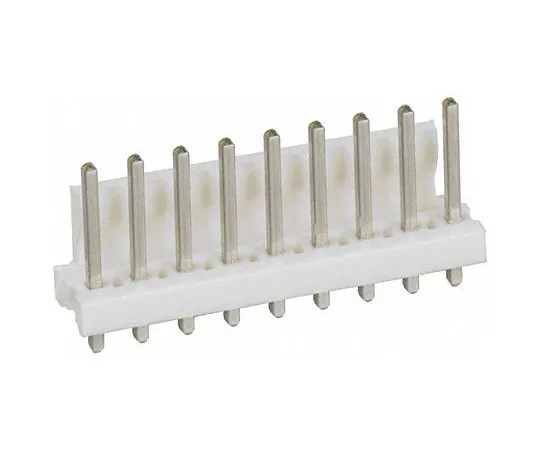64-0218-44　TE Connectivity MTA-156, 9 Way, 1 Row, Straight PCB Header　640445-9