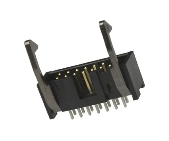 64-0219-37　TE Connectivity AMP-LATCH, 16 Way, 2 Row, Straight PCB Header　2-1761608-6