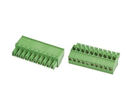64-0343-71　TE Connectivity Non-F***d Terminal Block, 10 Way/Pole, Screw Down Terminals, 30 → 14 AWG Cable Mount, Nylon, 300　1-1986375-0