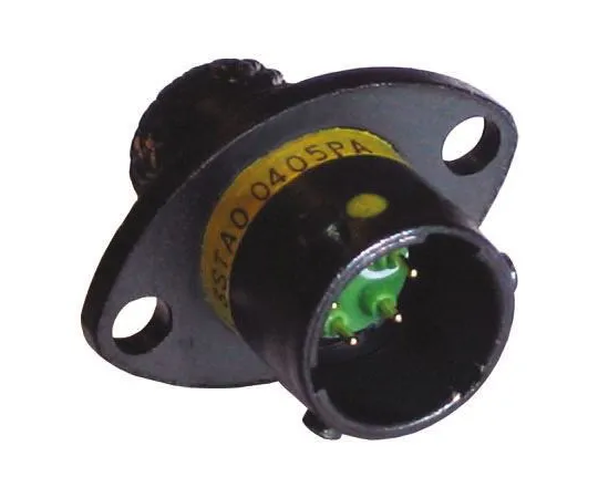 64-0248-17　Souriau 8STA Series, 3 Way Panel Mount MIL Spec Circular Connector Receptacle, Socket Contacts,Shell Size 04, Bayonet　8STA00435SN
