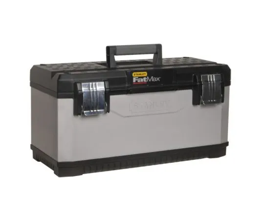 64-0320-07　Stanley Tools Stanley Fatmax Metal; Plastic Tool Box dimensions 584 x 295 x 293mm　1-95-616