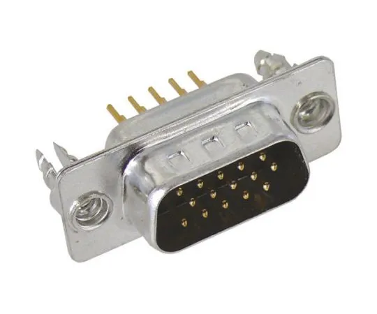 64-0264-05　Harting 26 Way Through Hole PCB D-sub Connector Socket, 2.29mm Pitch, with 4-40 UNC Threaded Inserts, Boardlocks　09562617712