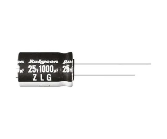 64-0305-83　Rubycon 150μF 35V dc Aluminium Electrolytic Capacitor, Through Hole 8 (Dia.) x 11.5mm +105°C 8mm 3.5mm　35ZLG150MEFC8X11.5