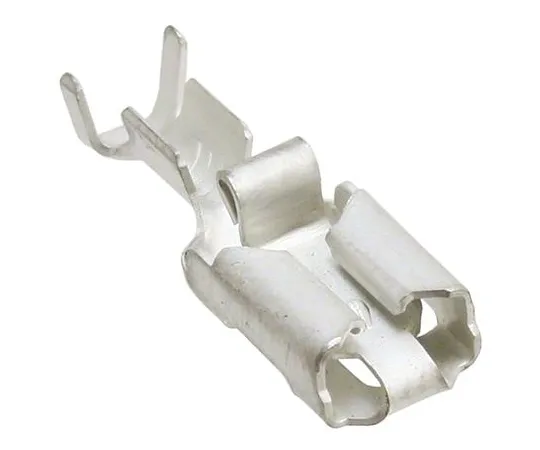 64-0218-68　TE Connectivity Positive Lock .250 Mk I Series Crimp Receptacle, 6.35 x 0.81mm, 0.8mm² to 2mm², 18AWG to 14AWG, Tin　154718-6