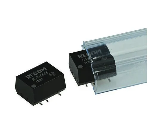 64-0317-92　Recom R1S 1W Isolated DC-DC Converter Surface Mount, Voltage in 21.6 → 26.4 V dc, Voltage out 15V dc　R1S-2415