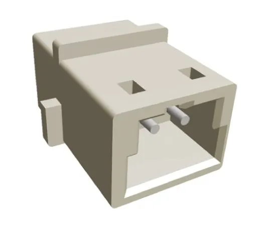 64-0227-44　TE Connectivity AMP CT Male to Male Connector Housing, 2mm Pitch, 2 Way, 1 Row　292156-2