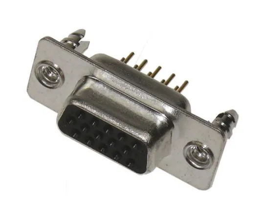 64-0264-01　Harting 26 Way Through Hole PCB D-sub Connector Socket, 2.29mm Pitch, with 4-40 UNC Threaded Inserts, Boardlocks　09562517512