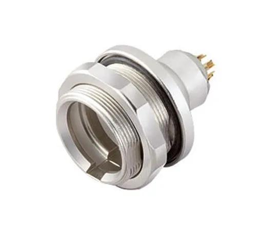 64-0320-06　Binder 430 Series M12 Panel Mount Connector, 8 contacts Socket　09-4931-080-08