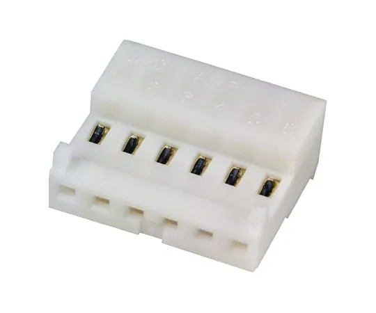 64-0226-11　TE Connectivity 6-Way IDC Connector Socket for Cable Mount, 1-Row　3-643814-6