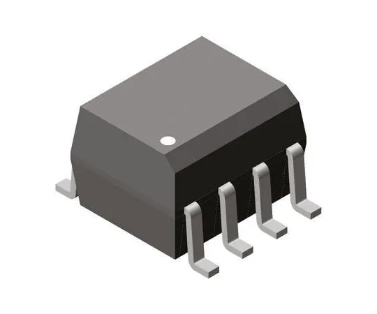 64-0279-76　Vishay, VOD213T DC Input Phototransistor Output Dual Optocoupler, Surface Mount, 8-Pin SOIC　VOD213T