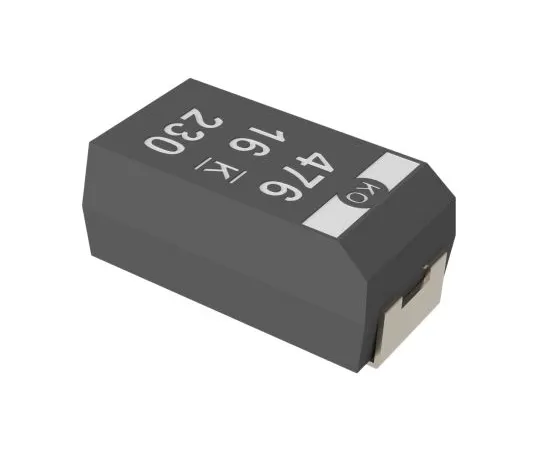 64-0263-39　KEMET Tantalum Capacitor 47μF 16V dc Polymer Solid ±20% Tolerance T520 Series　T520D476M016ATE035