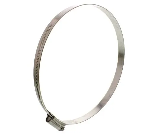 64-0281-63　HI-GRIP Stainless Steel Slotted Hex Worm Drive, 13mm Band Width, 130mm - 160mm Inside Diameter　HGS160BP