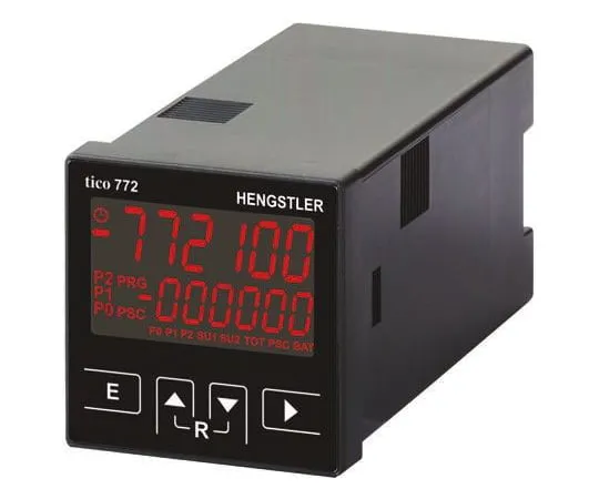 64-0308-97　Hengstler 6 Digit, LCD, Digital Counter, 60kHz, 12 → 30 V dc　0 772 401