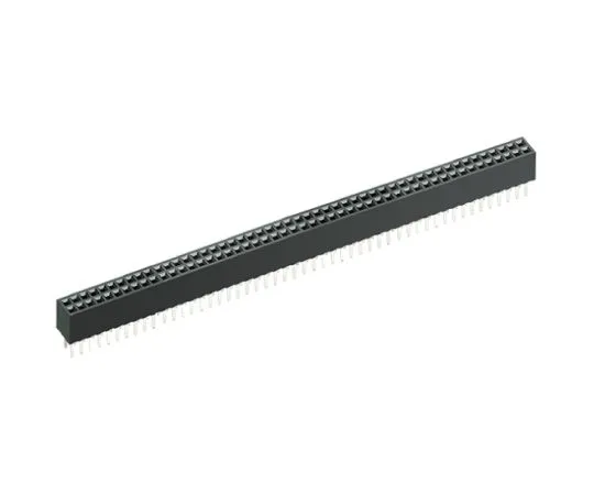 64-0223-64　HARWIN M50-3 Series 1.27mm Pitch 100 Way 2 Row Straight PCB Socket, Through Hole, Solder Termination　M50-3005045