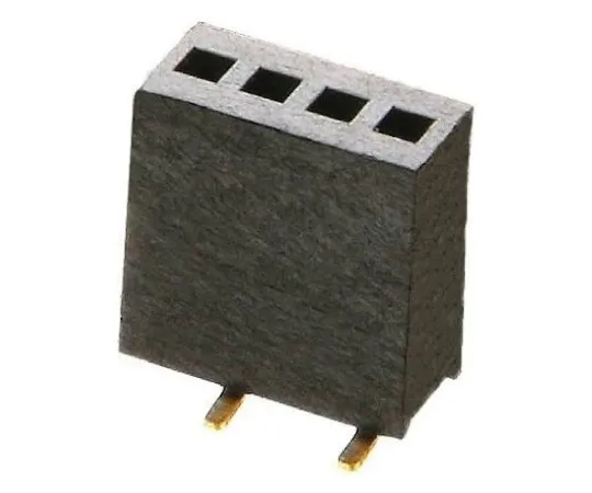 64-0225-20　HARWIN 1.27mm Pitch 10 Way 1 Row Straight PCB Socket, Surface Mount, Solder Termination　M52-5051045