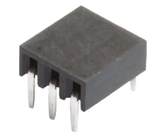 64-0225-78　HARWIN 2.54mm Pitch 3 Way 1 Row Right Angle PCB Socket, Through Hole, Solder Termination　M20-7890346