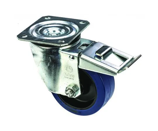 64-0274-60　LAG Braked Swivel Swivel Castor, 180kg Load Capacity, 125mm Wheel Diameter　32108BFR