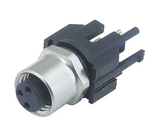 64-0317-38　Binder 718 Series M8 Panel Mount Connector, 4 contacts Plug　99-3390-280-04