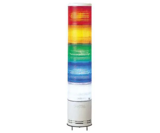 64-0309-17　Harmony Harmony XVC4 LED Beacon Tower, 5 Light Elements, Red/Green/Orange/Blue/Clear, 24 V ac/dc　XVC4B5K