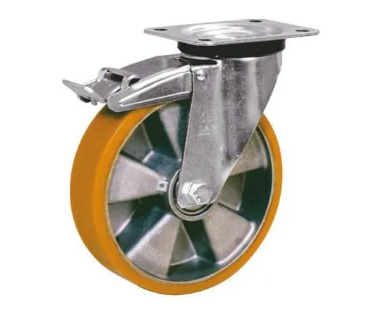 64-0274-82　LAG Braked Swivel Swivel Castor, 300kg Load Capacity, 160mm Wheel Diameter　26071  FR