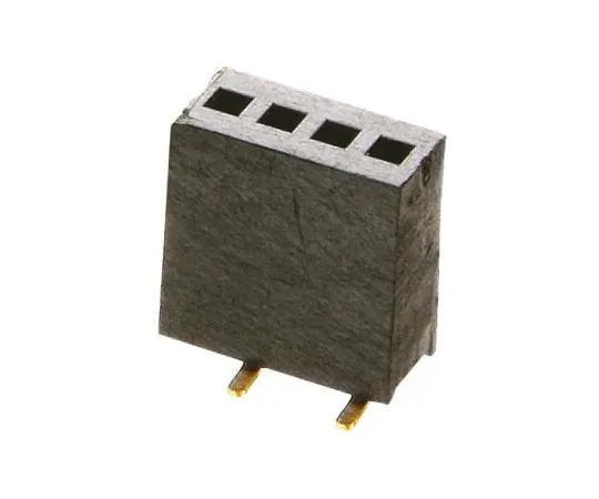 64-0225-19　HARWIN 1.27mm Pitch 5 Way 1 Row Straight PCB Socket, Surface Mount, Solder Termination　M52-5050545