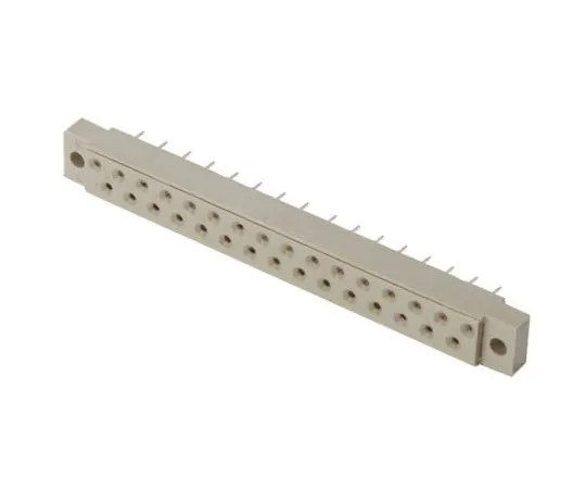 64-0198-68　ASSMANN WSW 5mm Pitch 13 Way 2 Row Straight Female DIN 41617 Connector, Solder Termination, 2A　A 13-L2/SILVER