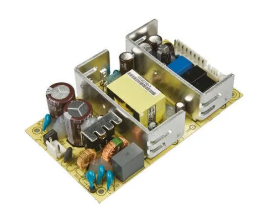 64-0217-42　Mean Well 100.7W Dual Output Embedded Switch Mode Power Supply SMPS, 1.25 A, 2.4 A, 27.6V dc Open Frame　PSC-100B