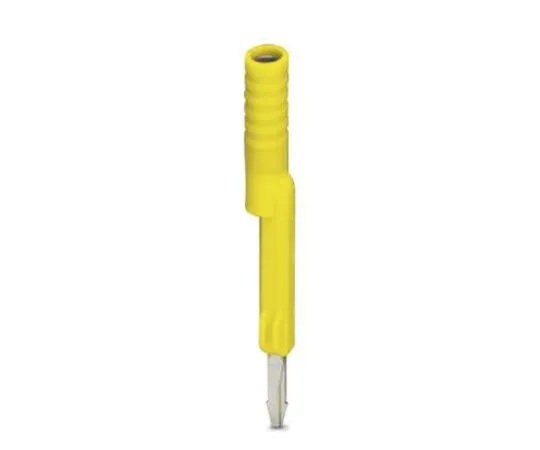 64-0235-73　Phoenix Contact Yellow, Male Test Connector Adapter　3032745