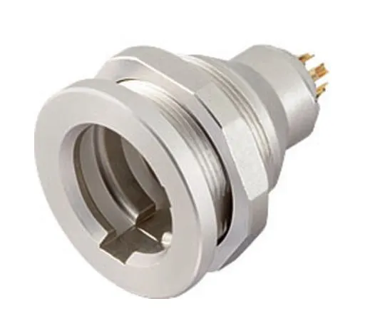 64-0319-98　Binder 430 Series M12 Panel Mount Connector, 8 contacts Socket　09-4932-015-08