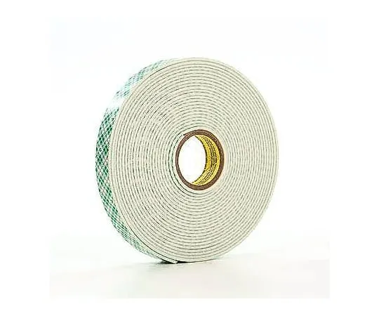 64-0300-75　3M 4026 White Foam Tape, 19mm x 33m, 1.6mm Thick　3M 4026 19MM X 33M