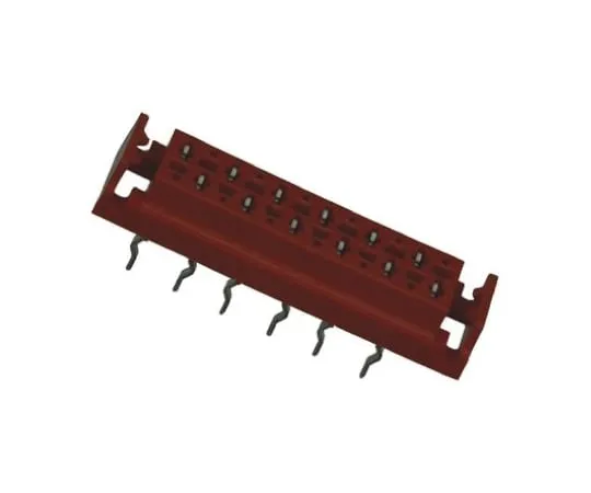 64-0219-99　TE Connectivity Micro-MaTch Series 2.54mm Pitch 16 Way 2 Row Straight PCB Socket, Through Hole, Solder Termination　1-338068-6