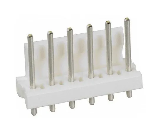 64-0226-29　TE Connectivity MTA-156, 6 Way, 1 Row, Straight PCB Header　640388-6