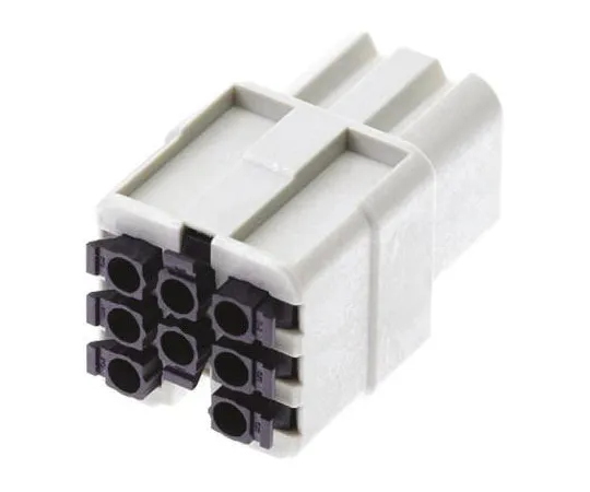 64-0282-15　Han D Series Quick Lock Connector, Female, 8 Way, 10A, 120 V　09360082732